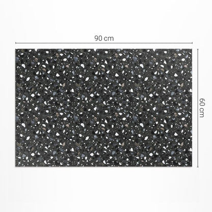 Udendørs Vinyltæppe 60x90 cm Grå Sten