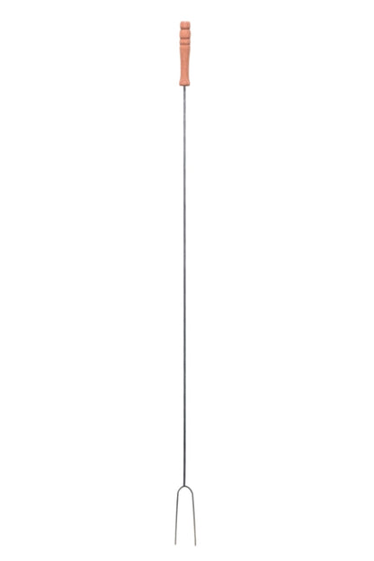 Bålspyd 100 cm Træ og Stål