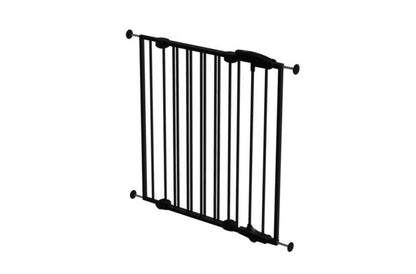 Sikkerhedsgitter Elia 72,5-105 cm Sort Stål