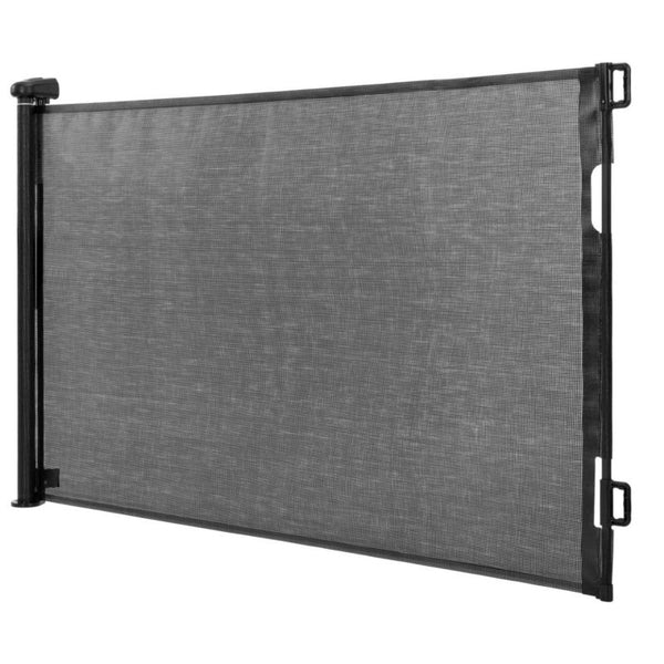 Sikkerhedsgitter 80 cm Sort Rullegitter HA7525