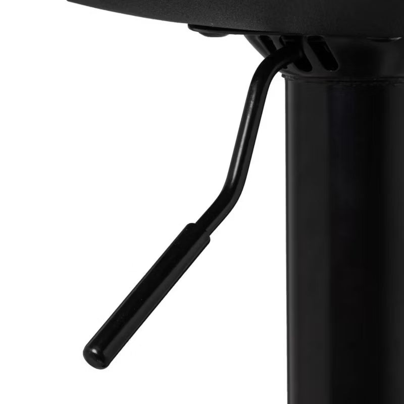 Barstol 38x46 cm Justerbar Sort