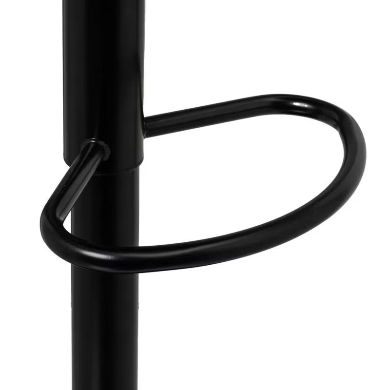 Barstol 38x46 cm Justerbar Sort