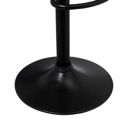 Barstol 38x46 cm Justerbar Sort