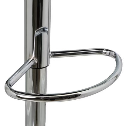Barstol 43x44x113 cm Hvid Kunstlæder