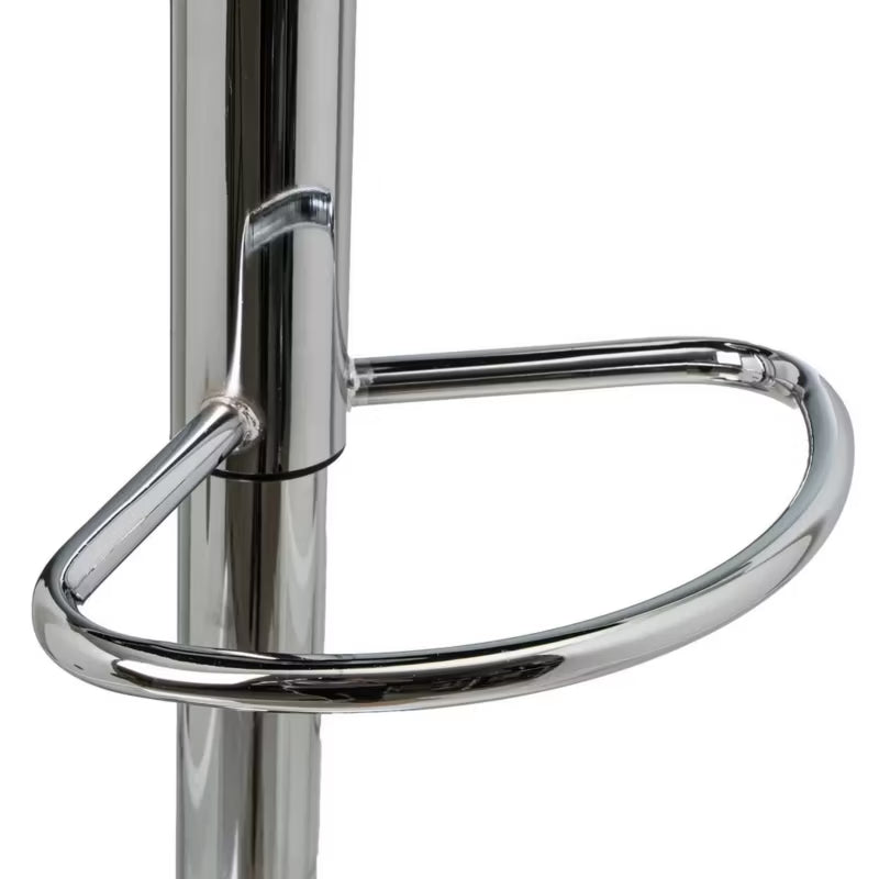 Barstol 43x44x113 cm Hvid Kunstlæder