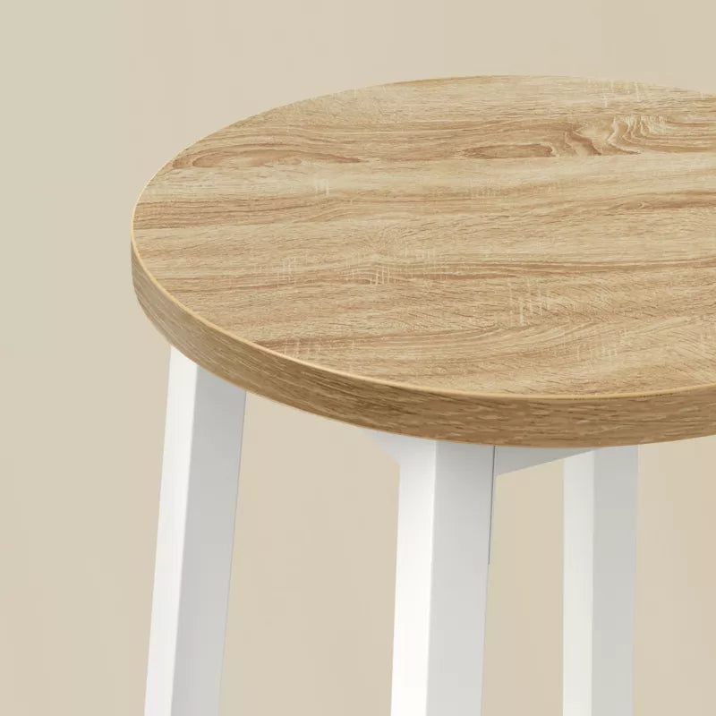 Barstol 65 cm Sonoma Eg Hvid Stål