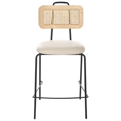 Barstol Adelanto Sæt af 2 Lys Beige