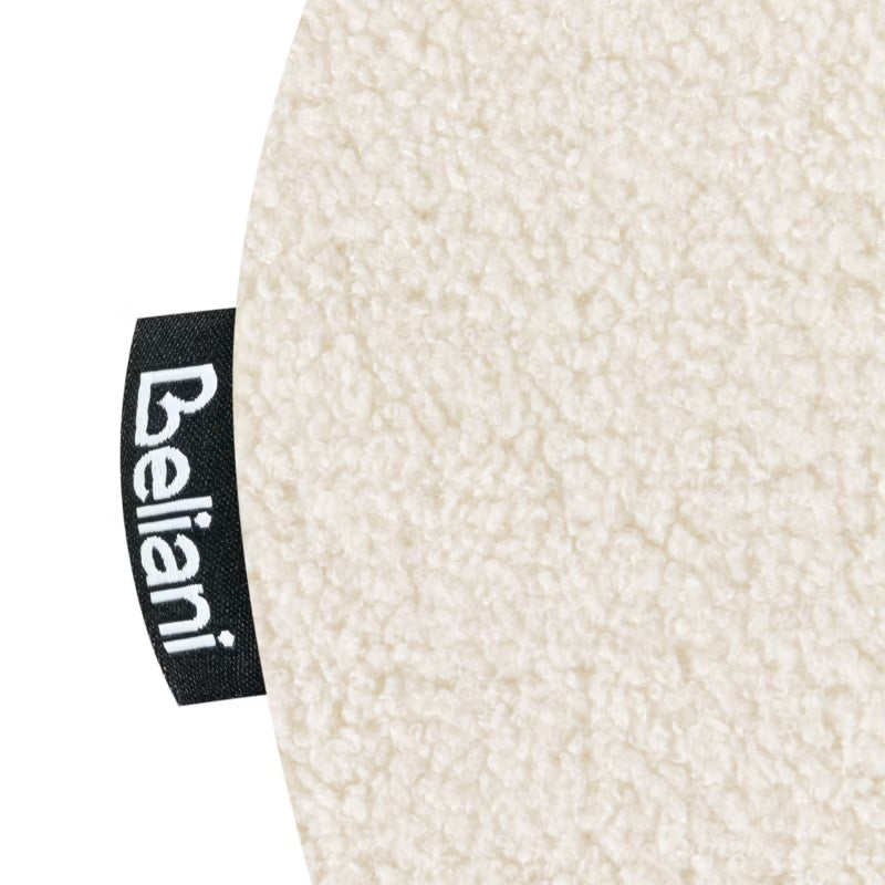 Barstol Amaya Bouclé 42x82 cm Hvid 2-Pak
