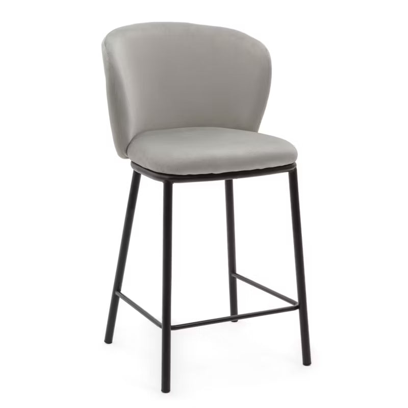 Barstol Bari Velour 46x57x94 cm