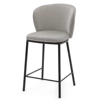Barstol Bari Velour 46x57x94 cm