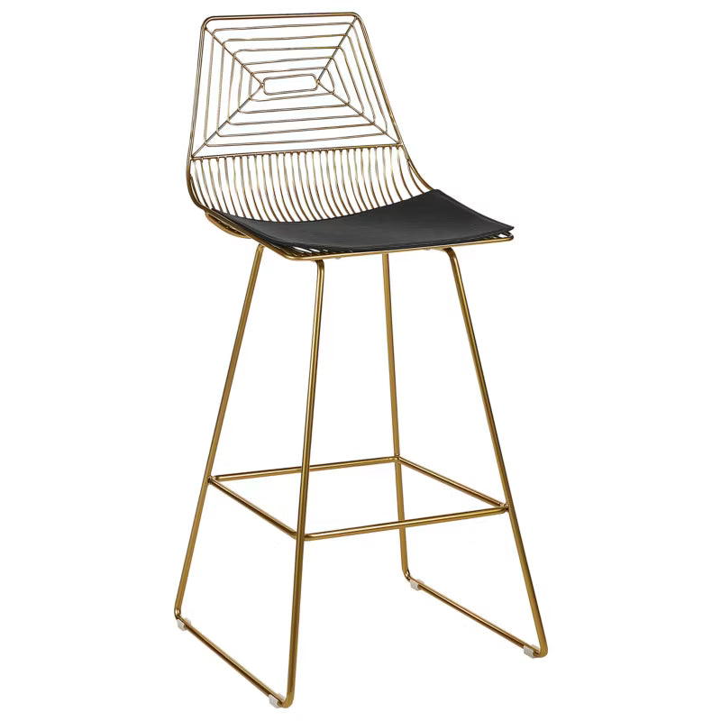 Barstol Bisbee Metal 2 Stk. Guld