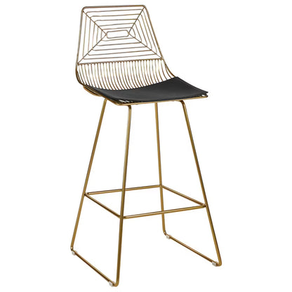 Barstol Bisbee Metal 2 Stk. Guld