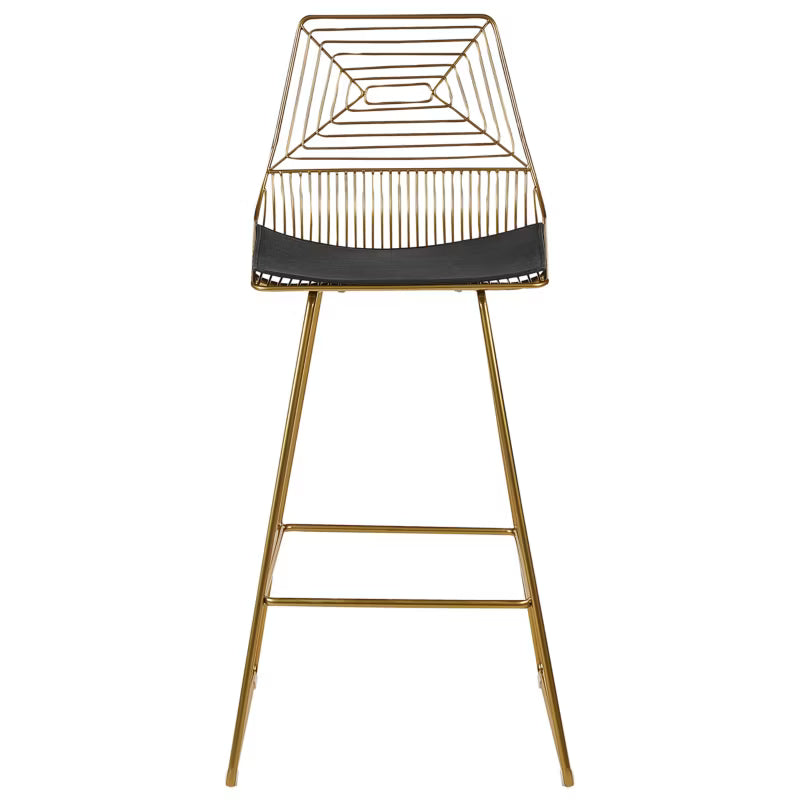 Barstol Bisbee Metal 2 Stk. Guld