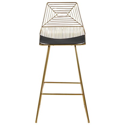 Barstol Bisbee Metal 2 Stk. Guld