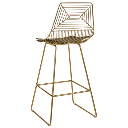 Barstol Bisbee Metal 2 Stk. Guld