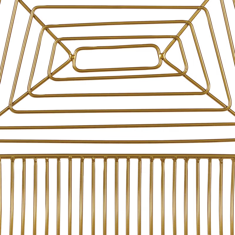 Barstol Bisbee Metal 2 Stk. Guld