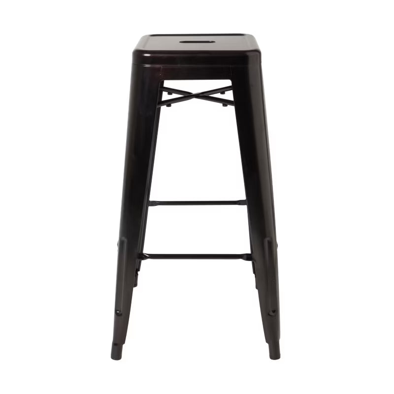 Barstol Branza 43x43x76 cm Sort