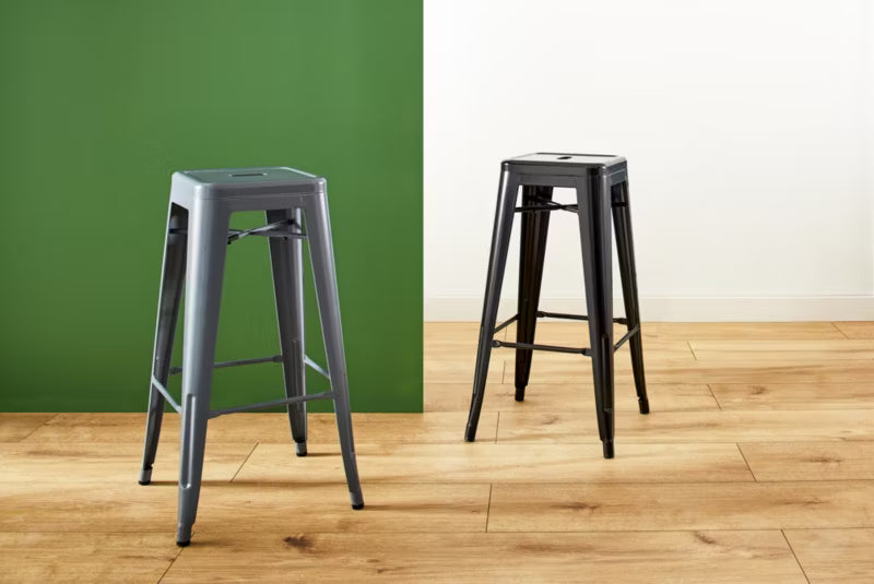 Barstol Branza 43x43x76 cm Sort