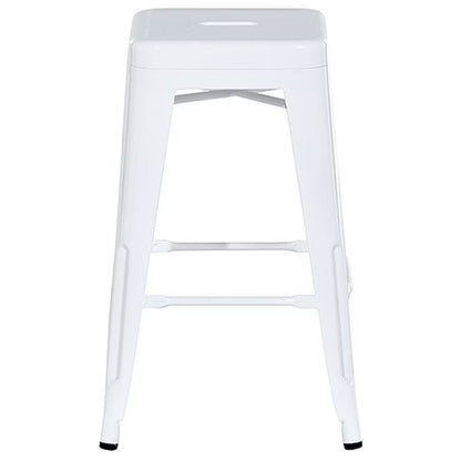 Barstol Cabrillo 2 Stk. Hvid Metal
