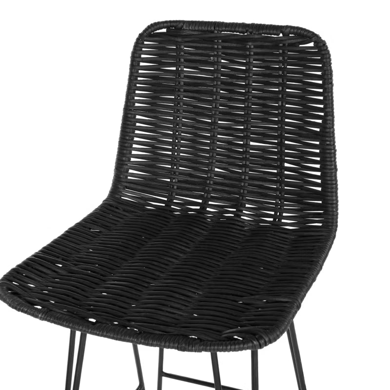 Barstol Cassita Rattan Sort 2-Pak