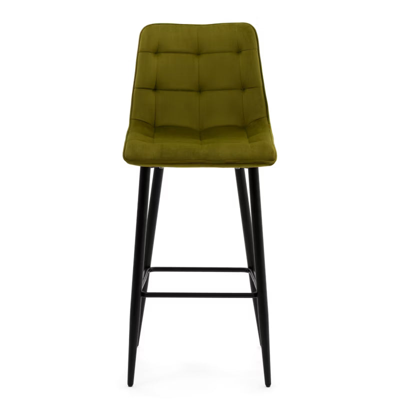 Barstol CHIC Fløjl Olivengrøn
