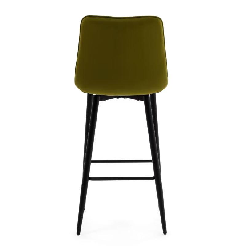 Barstol CHIC Fløjl Olivengrøn