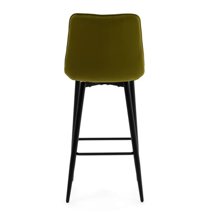 Barstol CHIC Fløjl Olivengrøn