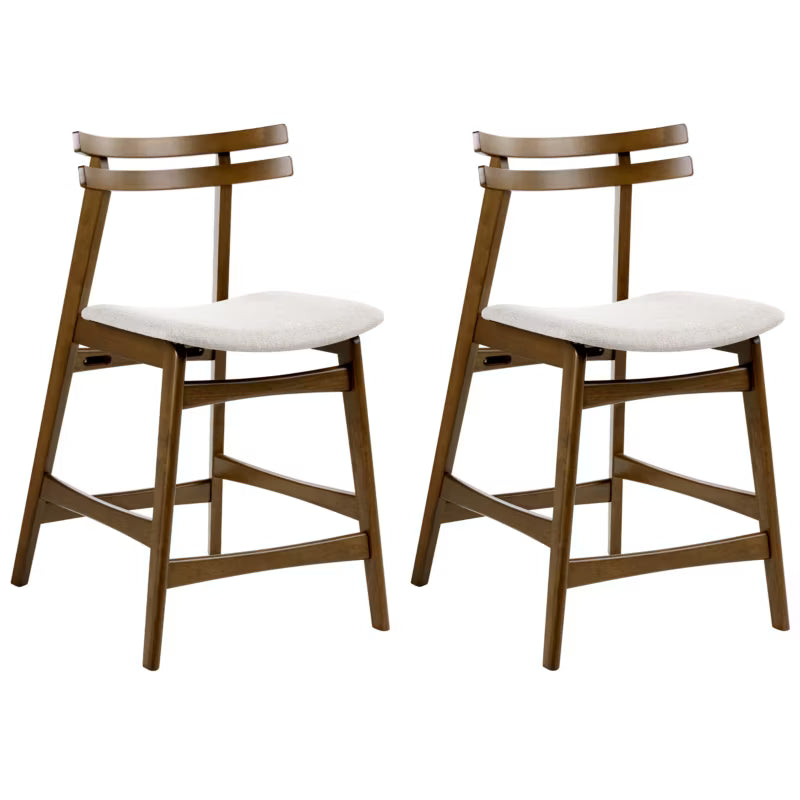 Barstol Cynthiana 52x63x91 cm Træ 2 Stk
