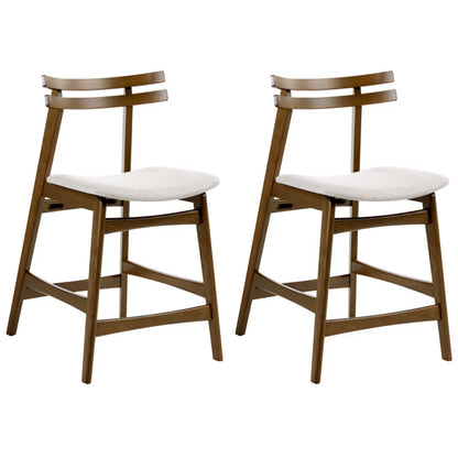 Barstol Cynthiana 52x63x91 cm Træ 2 Stk
