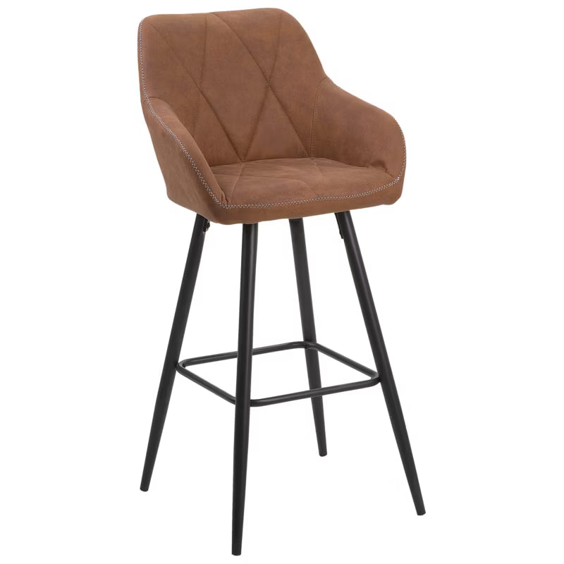 Barstol Darien 2 Stk Gylden Brun