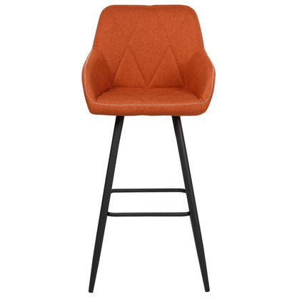 Barstol Darien 50x54x103 cm Orange 2 Stk