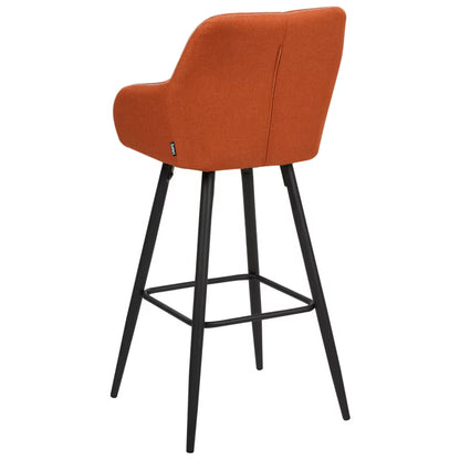 Barstol Darien 50x54x103 cm Orange 2 Stk