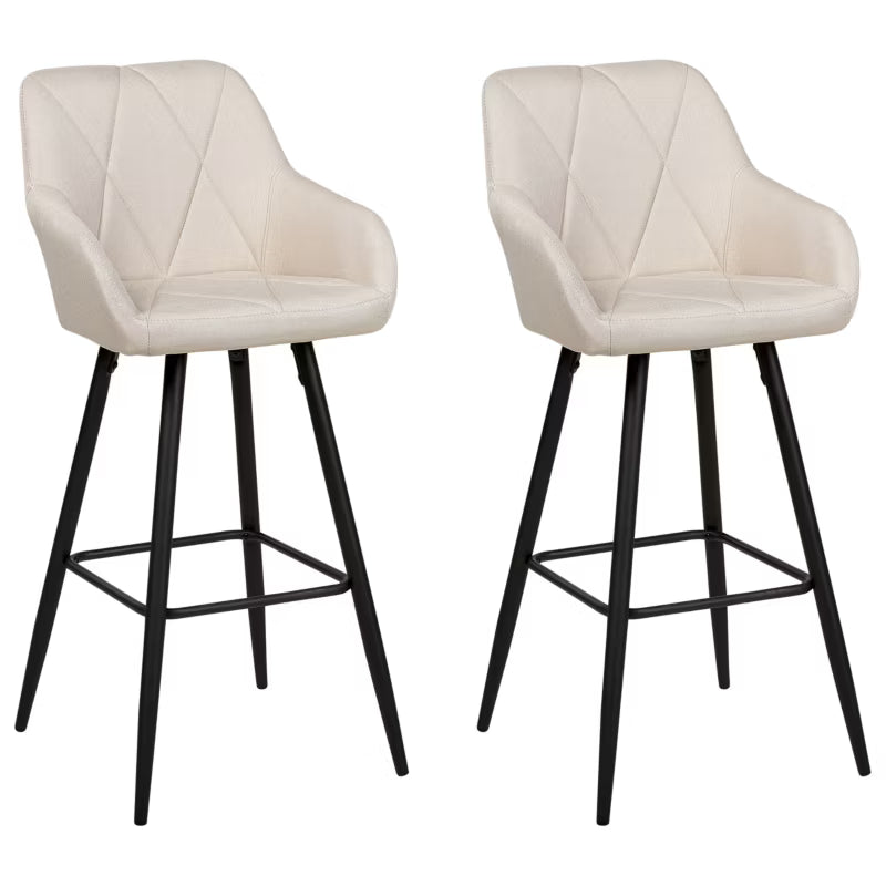 Barstol Darien 50x54x103 cm Sæt med 2 Stk
