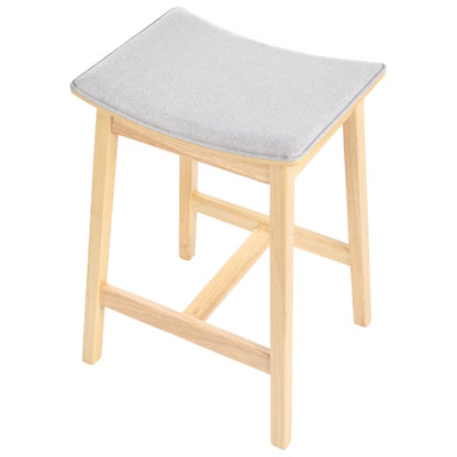 Barstol Dixon 45x39 cm Lys Brun og Grå 2 Stk