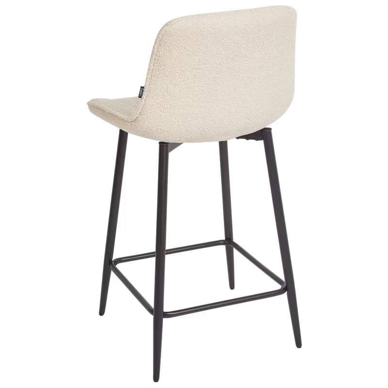 Barstol Dubrovnik Bouclé Lysebeige 2 Stk