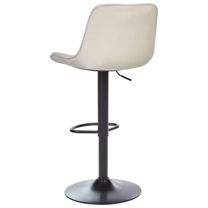Barstol Dubrovnik Drejelig Velour Lys Beige 2 Stk
