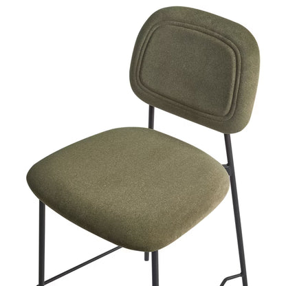 Barstol Duette Velour Olivengrøn 2-Pak
