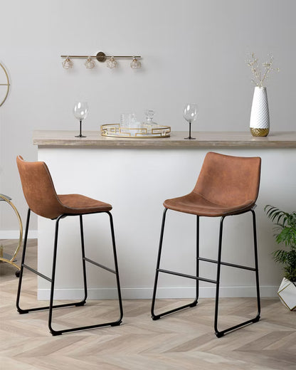 Barstol Franks 46x46x99 cm Sæt med 2 Stk