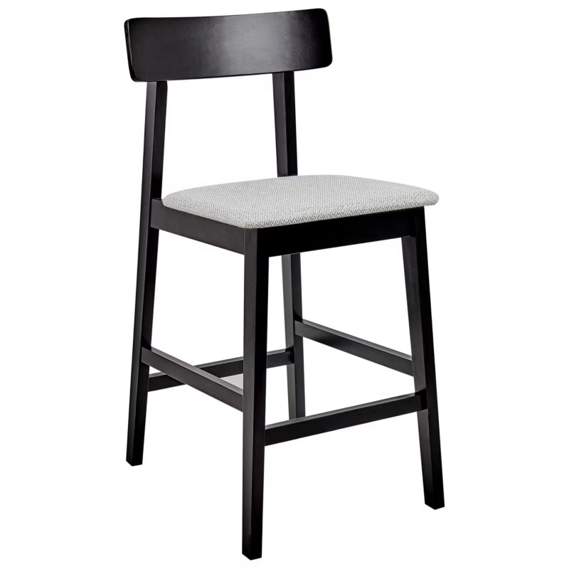 Barstol Isanti 44x54x92 cm Sort Grå 2 Stk