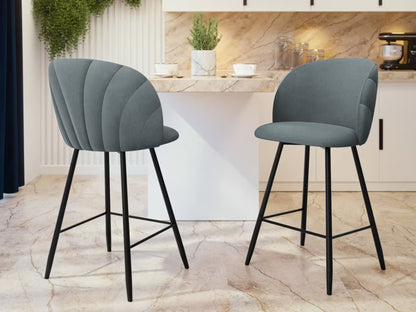 Barstol K99 H 51x51x105 cm Grå