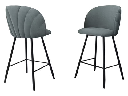 Barstol K99 H 51x51x105 cm Grå
