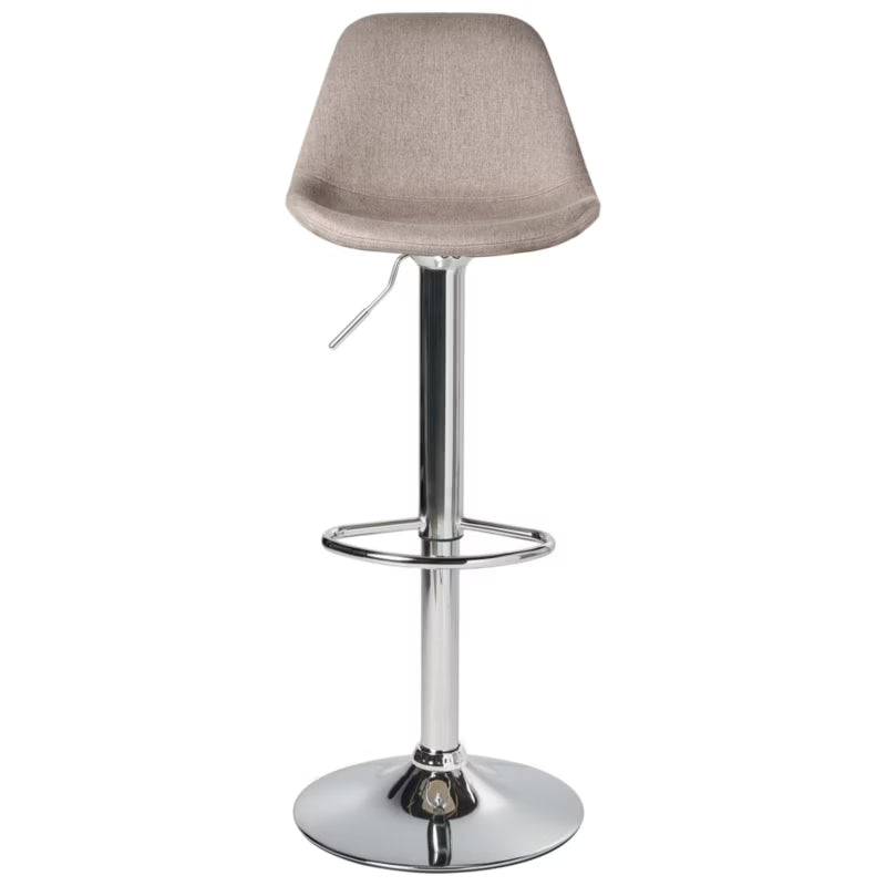 Barstol Kahla Drejelig Beige Grå Sæt med 2 Stk.