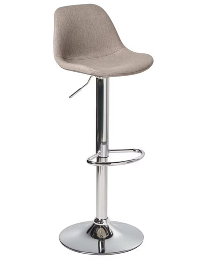 Barstol Kahla Drejelig Beige Grå Sæt med 2 Stk.