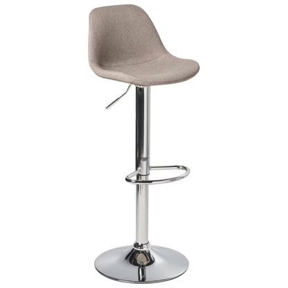 Barstol Kahla Drejelig Beige Grå Sæt med 2 Stk.