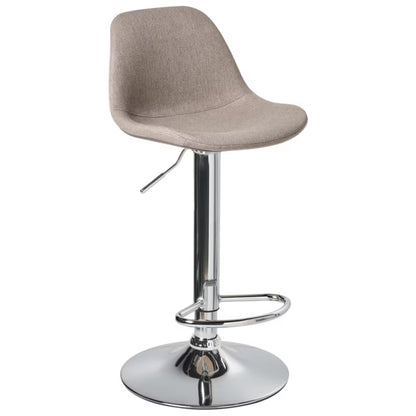 Barstol Kahla Drejelig Beige Grå Sæt med 2 Stk.