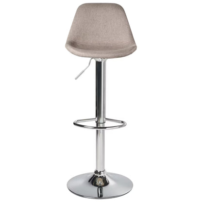 Barstol Kahla Drejelig Beige Grå Sæt med 2 Stk.