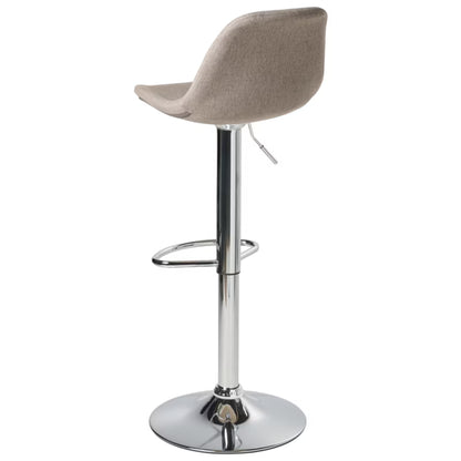 Barstol Kahla Drejelig Beige Grå Sæt med 2 Stk.