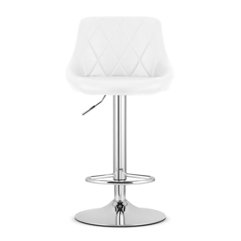 Barstol KAST Hvid Krom Justerbar