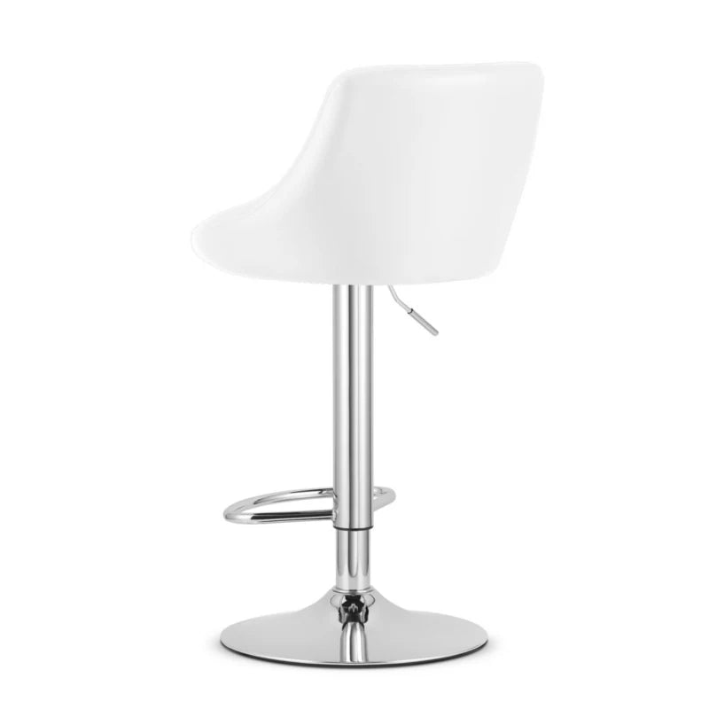 Barstol KAST Hvid Krom Justerbar