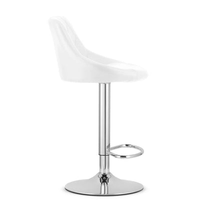 Barstol KAST Hvid Krom Justerbar